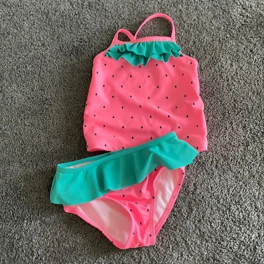 3 for $15 - baby watermelon bikini